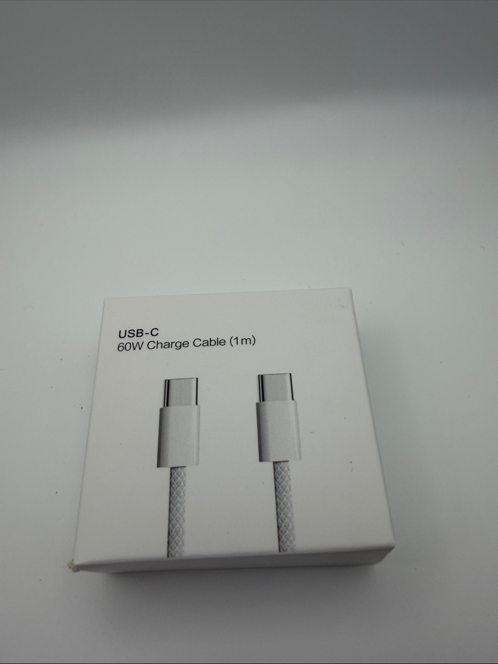 USB-C 60W Charge Cable (1m) - White